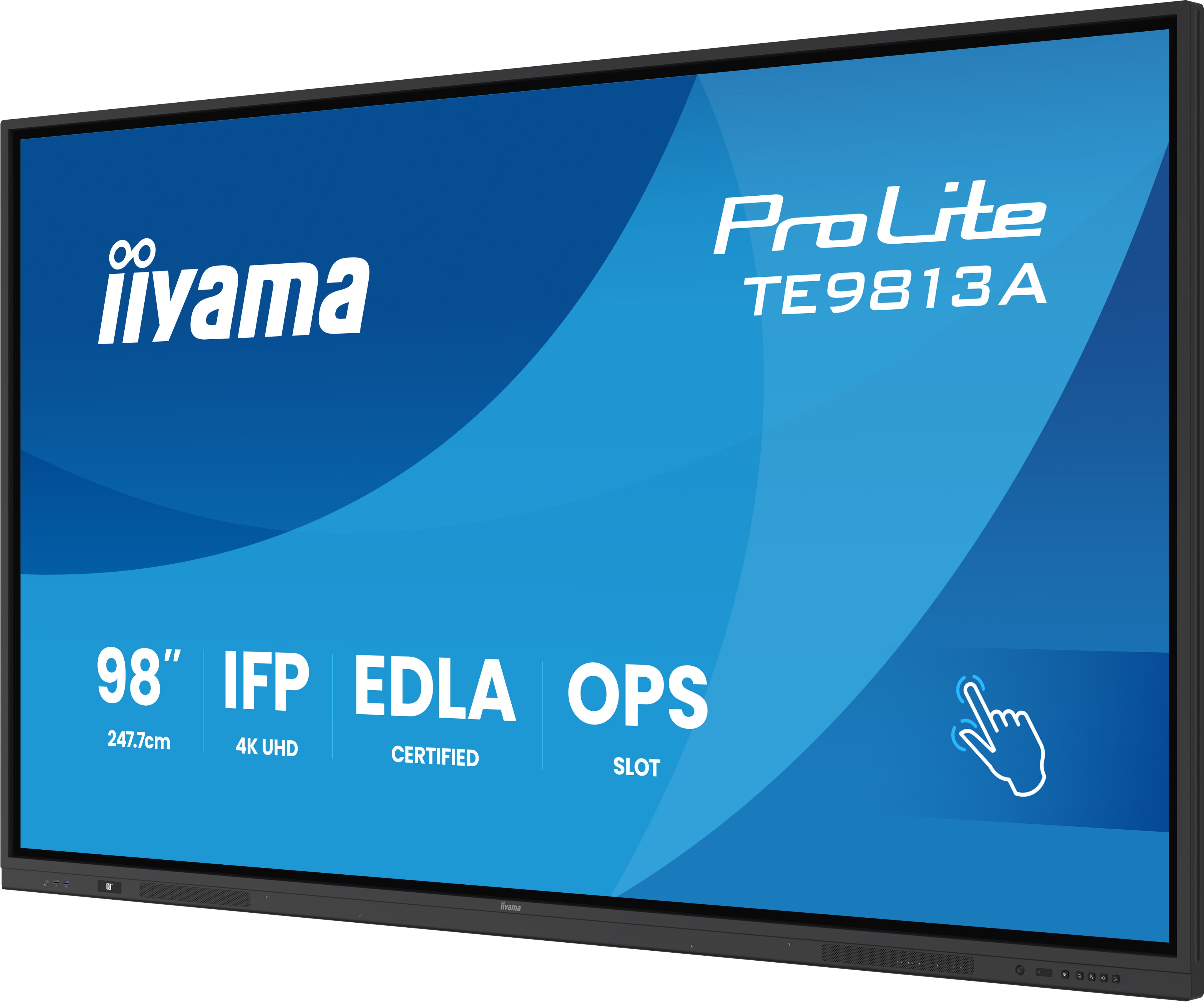 IIYAMA- Afficheur professionnel tactile 98" TE9813A-B1AG