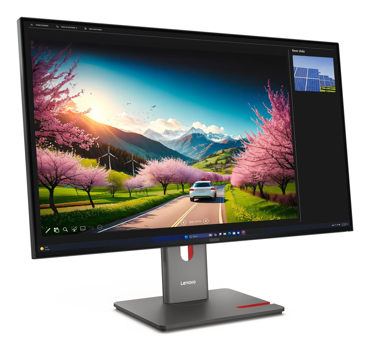 LENOVO ThinkVision P32UD-40 LED Écran 32p 31.5p 3840x2160 4K 120Hz IPS 350cd/m2 HDR10 2xThunderbolt 4 2xDisplayPort HDMI USB