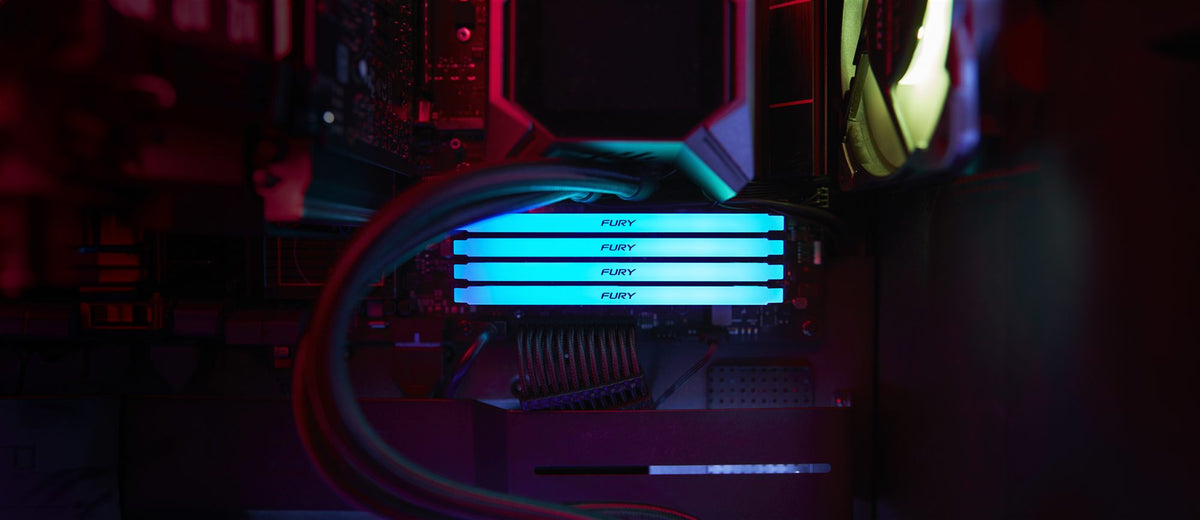 KINGSTON 32Go 3200MT/s DDR4 CL16 DIMM FURY Beast RGB