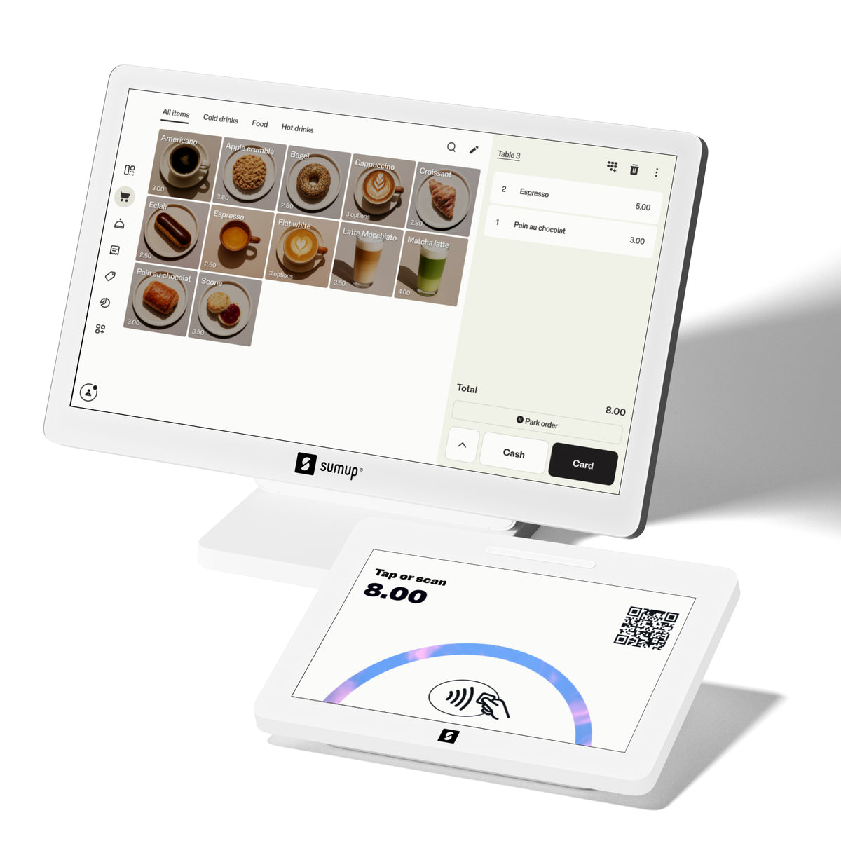 SUMUP Cash Register POS Lite 2.0 - Déstockage - Neuf - Emballage d'origine légèrement endommagé