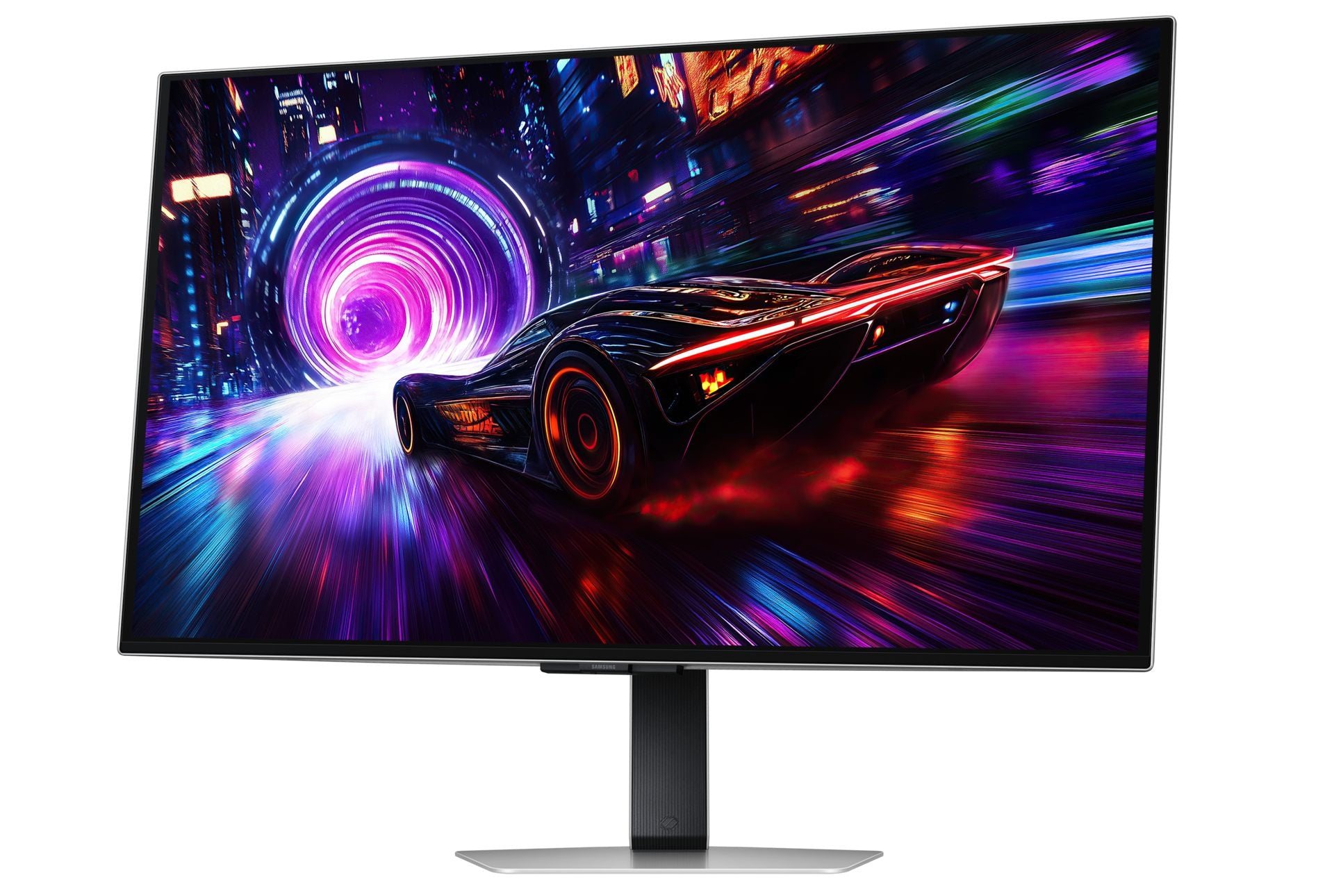 SAMSUNG ODYSSEY QD -OLED G81SF - Ecran gaming- 32p- UHD 4K- 240 Htz- 0,03 ms -Glare Free - HDR400 -2xHDMI- DP - 3xUSB Pivot