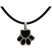 Pendentif Femme Pet Zen 15 X 17 MM Noir Argenté