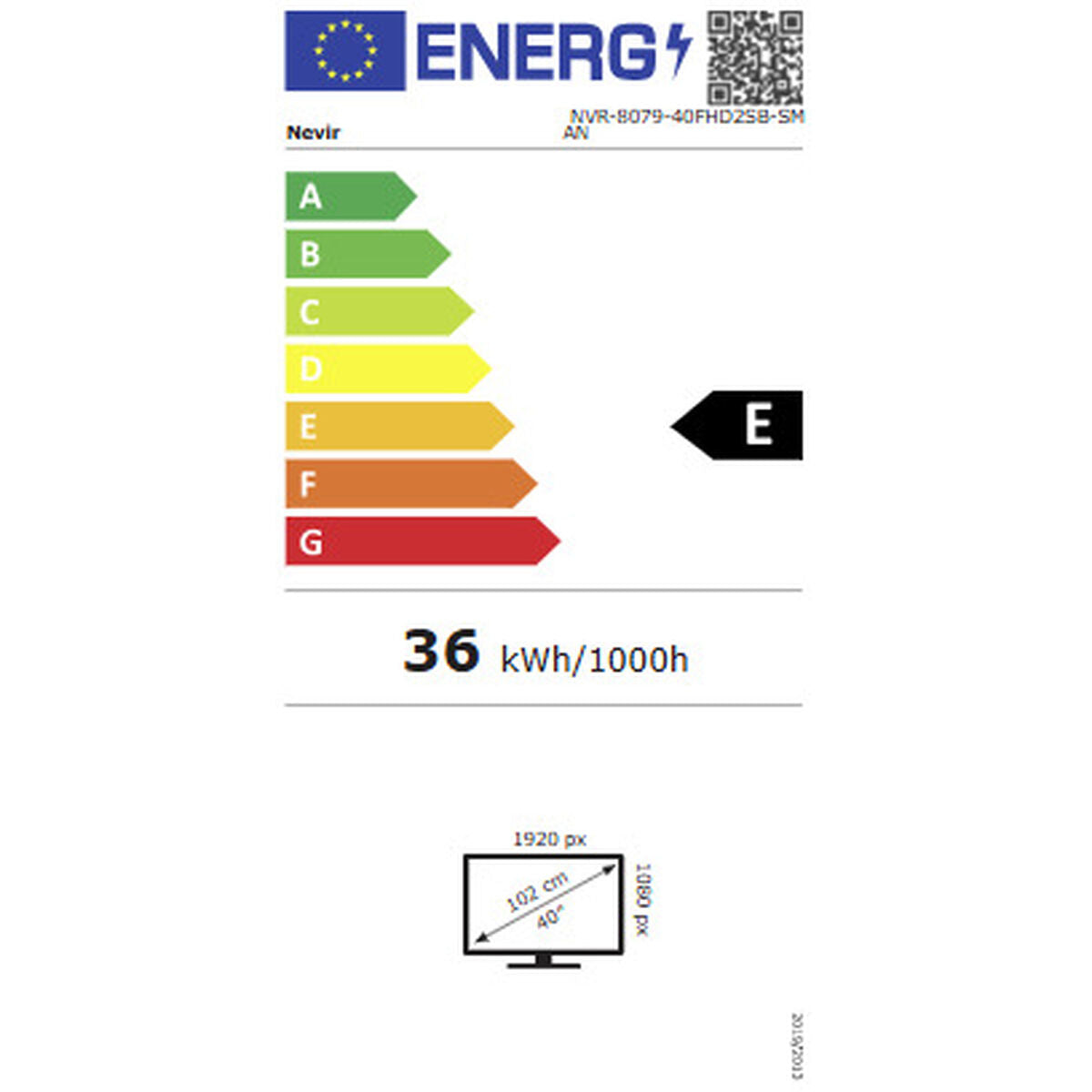 TV intelligente NEVIR 8079 4K Ultra HD 55" LED Wi-Fi DVB-T2 QLED DVB-S2