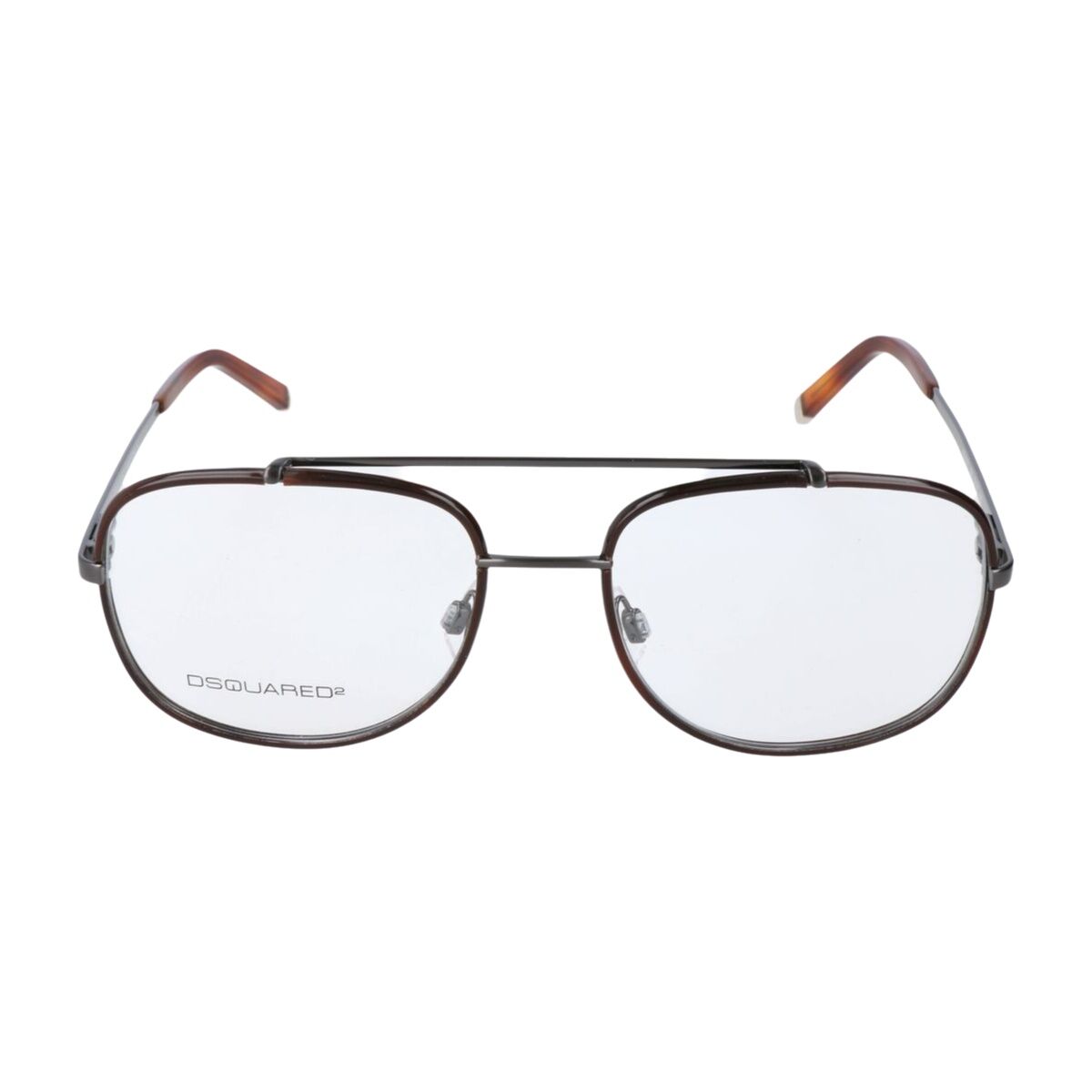 Monture de Lunettes Homme Dsquared2 DQ5073-56 Marron Ø 53 mm