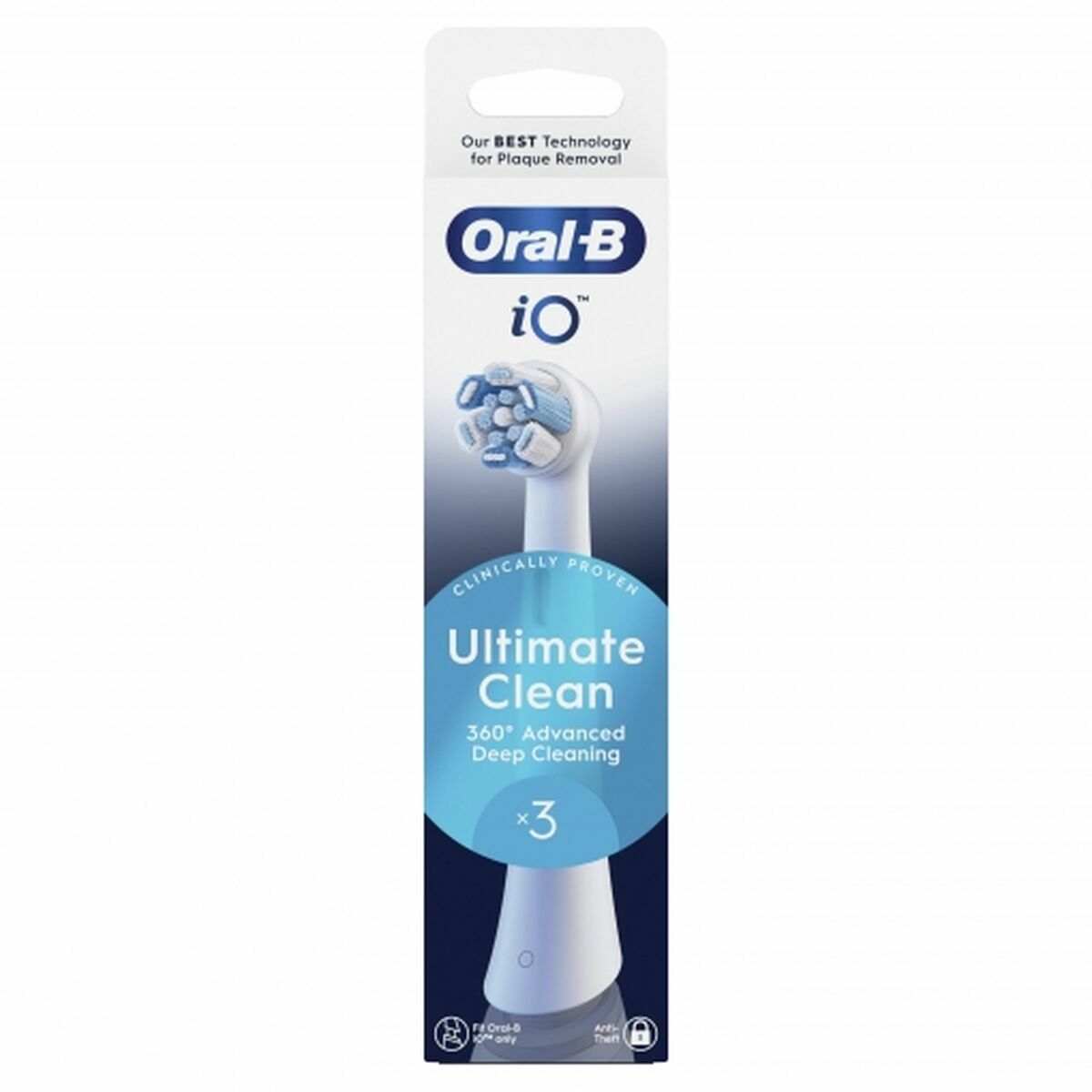 Tête de rechange Oral-B IO RBCWF-3 3UD Blanc