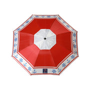 Parasol de plage Rouge Ø 200 cm SPF50+ Ancre