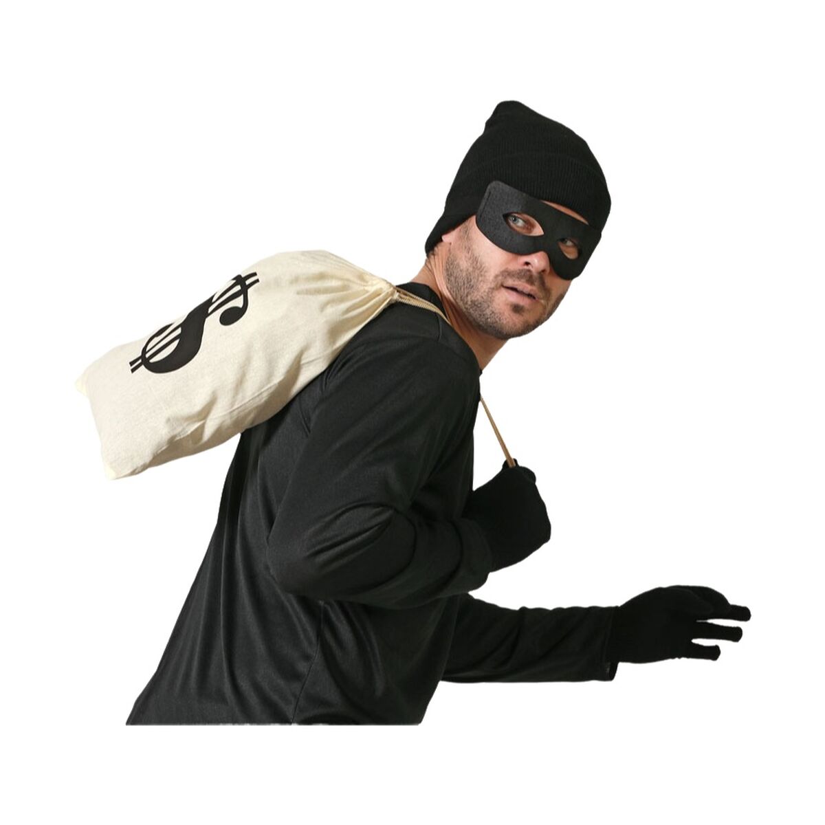 Déguisement pour Adultes Voleur LadyBug (4 Unités)