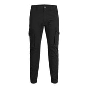 Pantalon Jack & Jones JPSTPAUL JJFLAKE CARGO NOOS 12139912 Noir