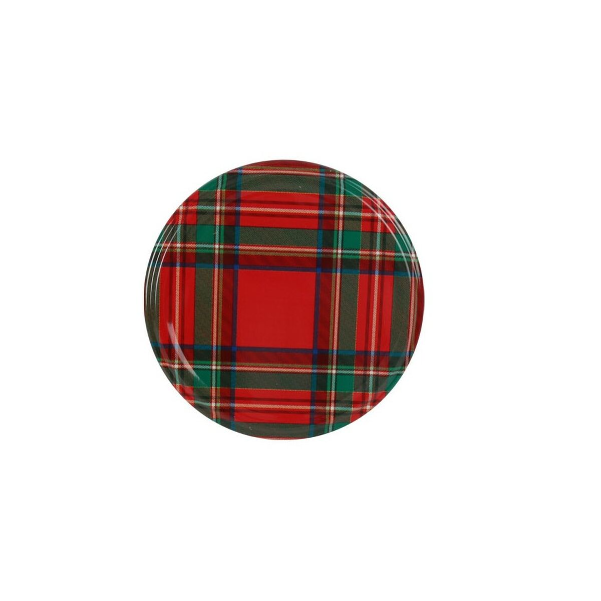 Lot de couvercles Sarkap   Écossais 6 Pièces 6,6 x 0,8 cm (24 Unités)
