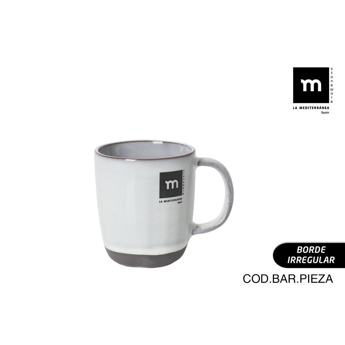 Tasse La Mediterránea Black clay (36 Unités)