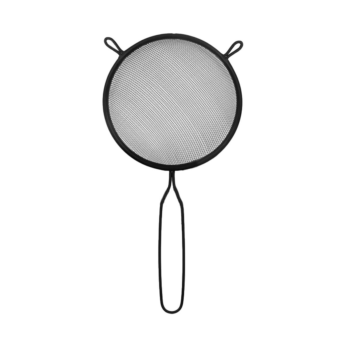 Tamis Quttin Noir Métal Ø 10 cm (24 Unités)