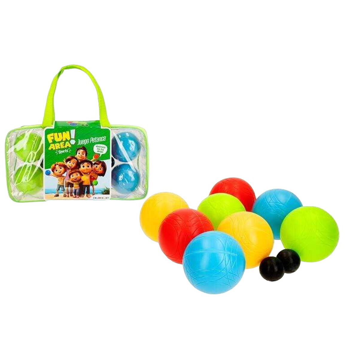 Jeu de pétanque Colorbaby Fun Area! 10 Pièces 31 x 8 x 16,5 cm