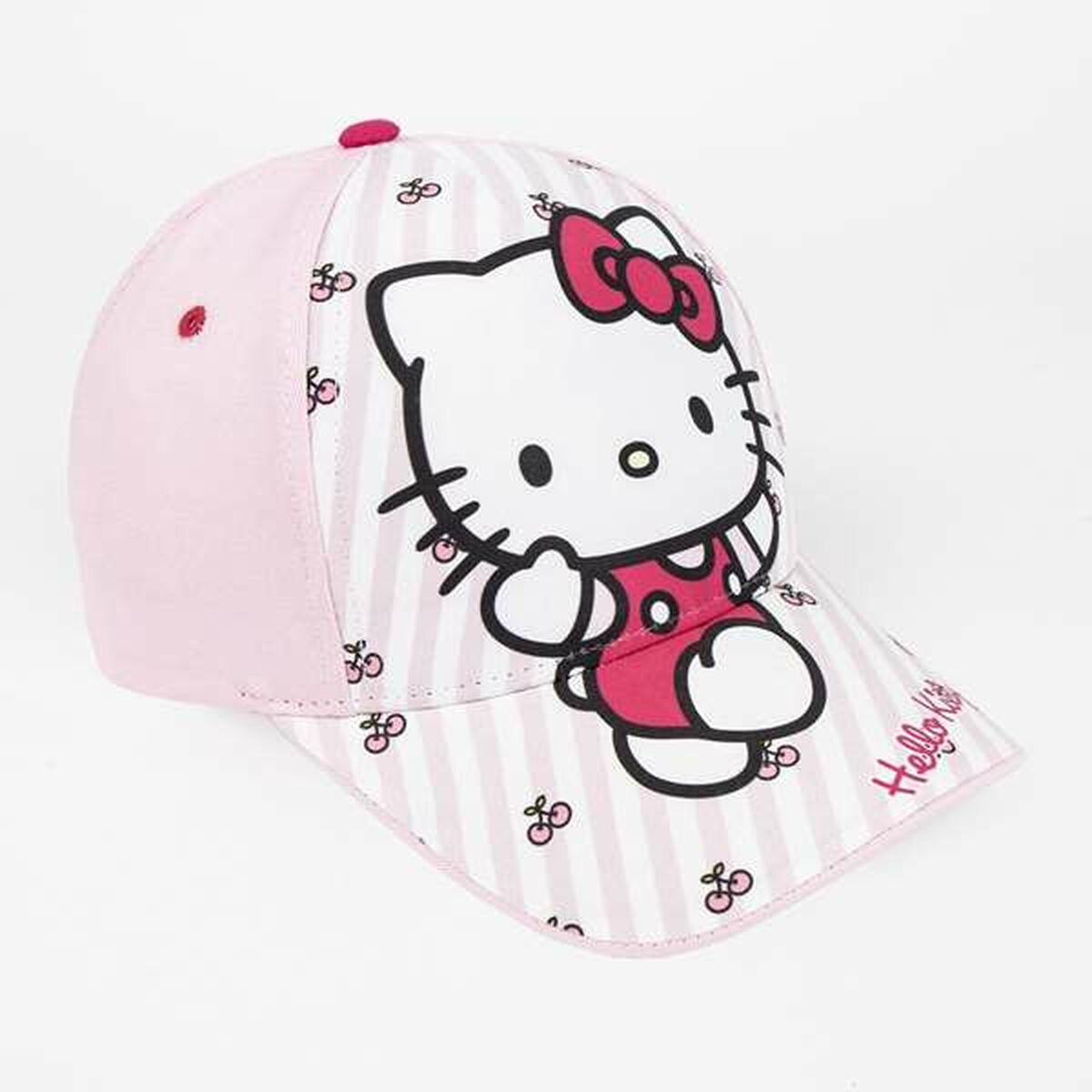 Casquette enfant Hello Kitty Rose clair