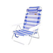 Chaise de Plage Ociotrends Bleu 60 x 50 x 82 cm