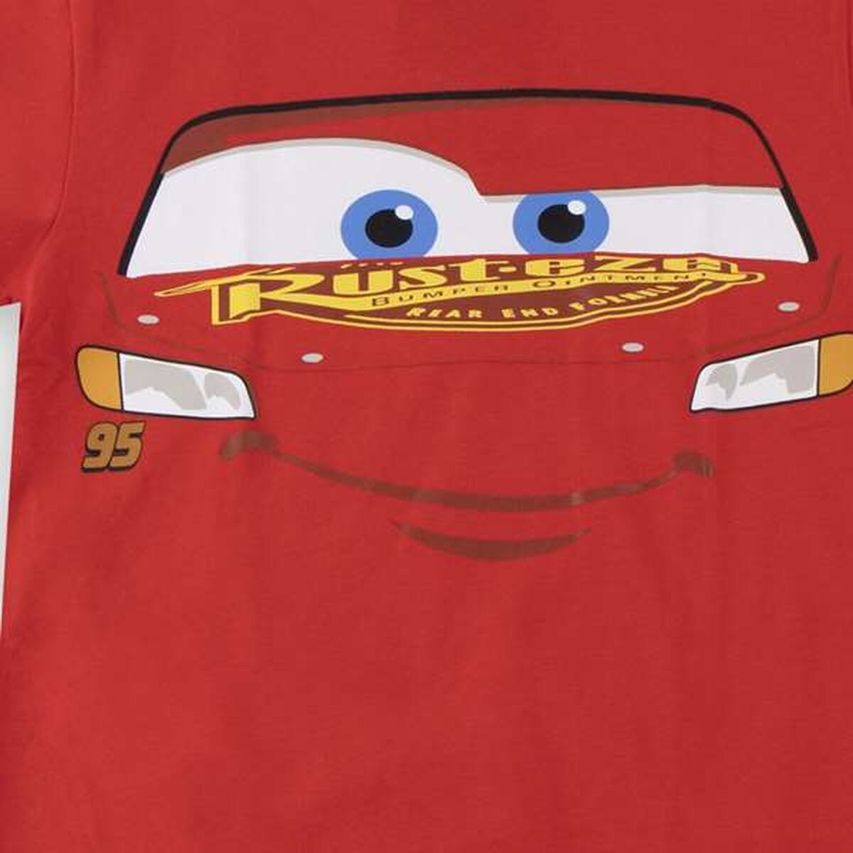 T shirt à manches courtes Enfant Cars Rouge