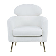 Siège Home ESPRIT Blanc Argenté Métal 71 x 75 x 95 cm