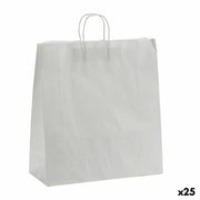 Sac en papier Pincello Blanc 46 x 16 x 59 cm 46 x 59 x 0,3 cm (25 Unités)