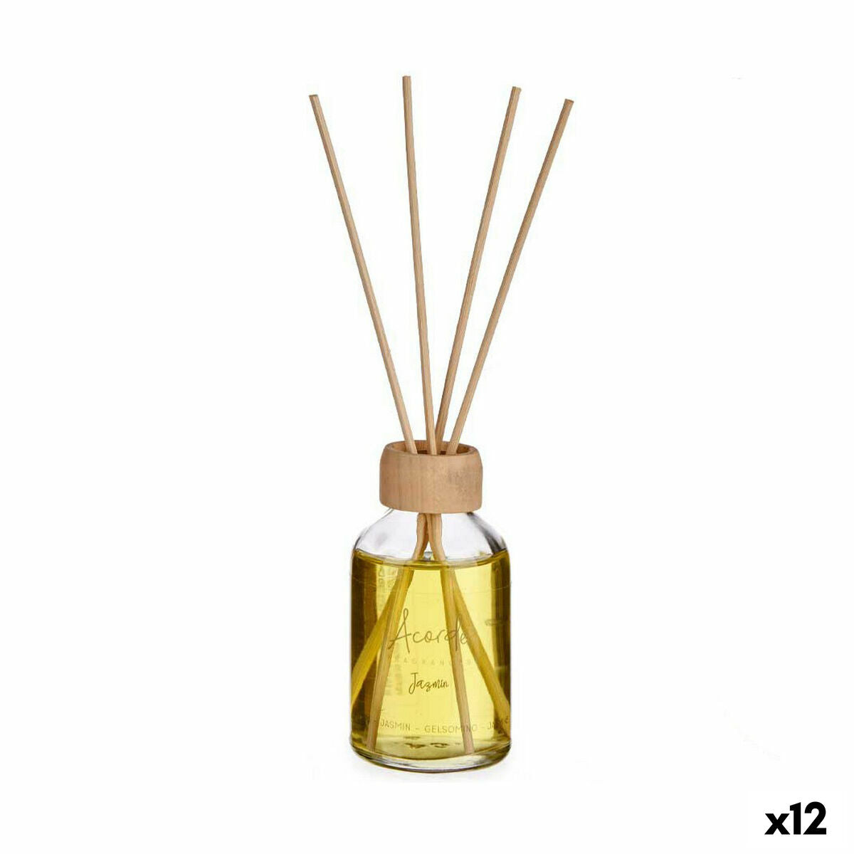 Bâtonnets Parfumés Acorde Jasmin 50 ml (12 Unités)