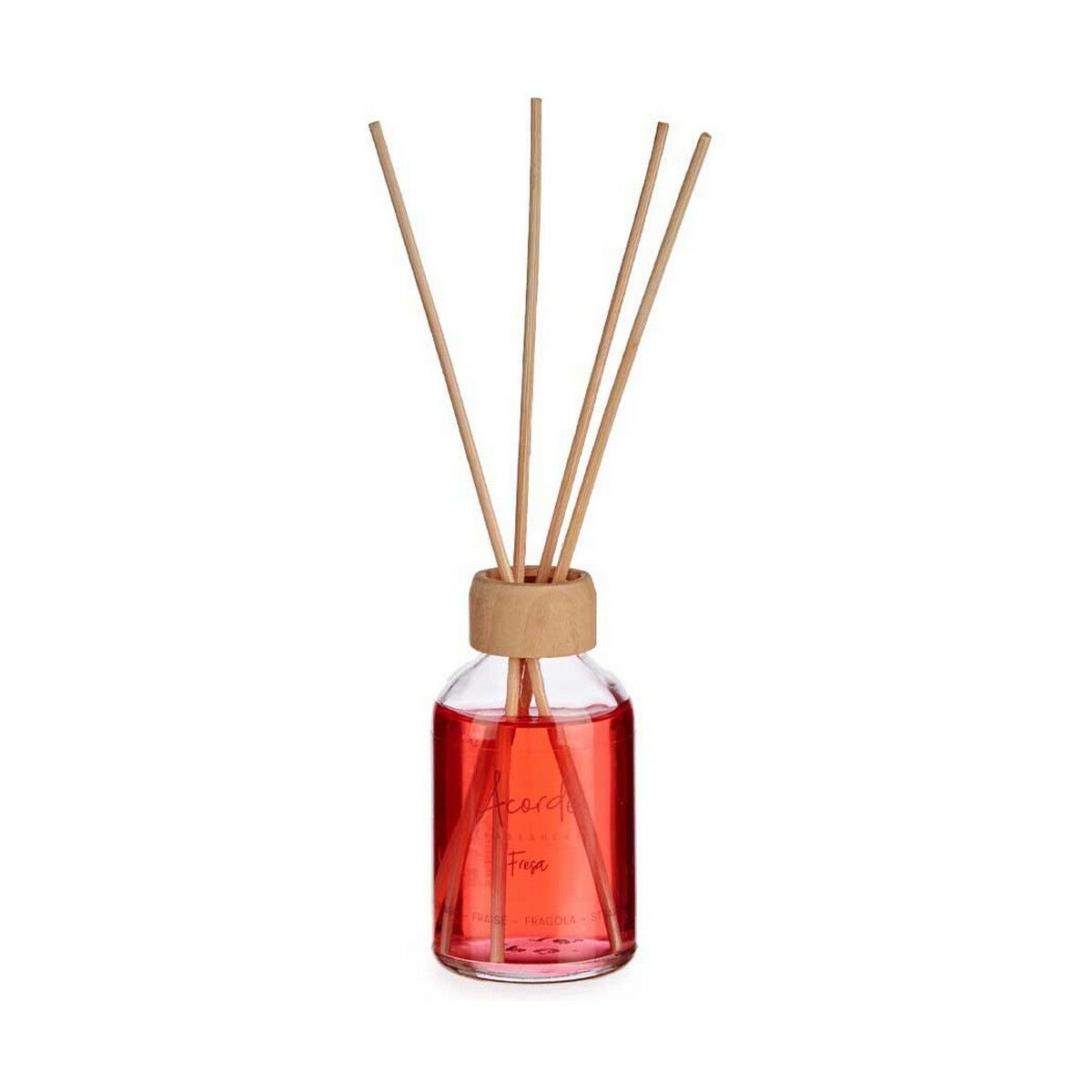 Bâtonnets Parfumés Acorde Fraise 50 ml (12 Unités)