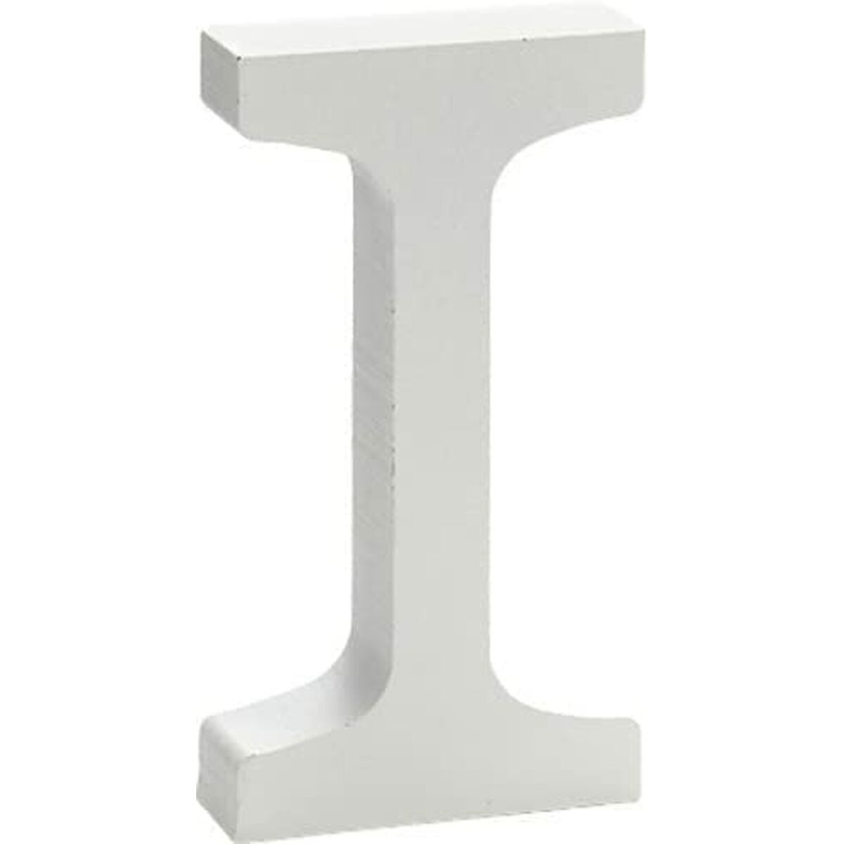 Décoration murale Pincello 2 x 16 x 14,5 cm Lettre I (24 Unités)