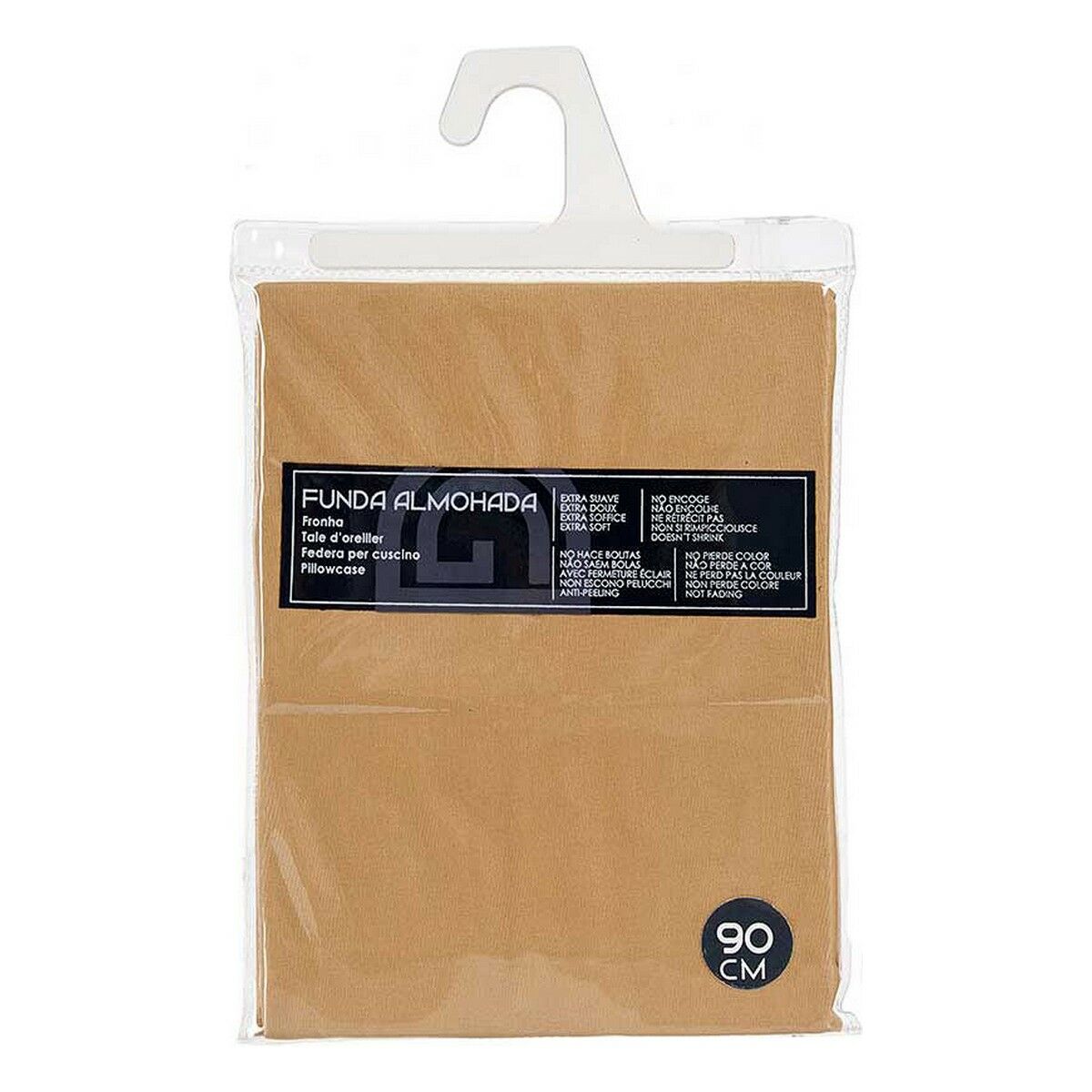 Taie d'oreiller Gift Decor Beige 45 x 0,3 x 90 cm (12 Unités)