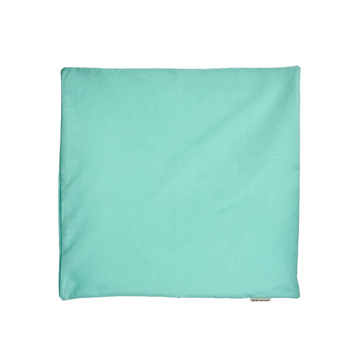 Housse de coussin Gift Decor Turquoise 60 x 0,5 x 60 cm
