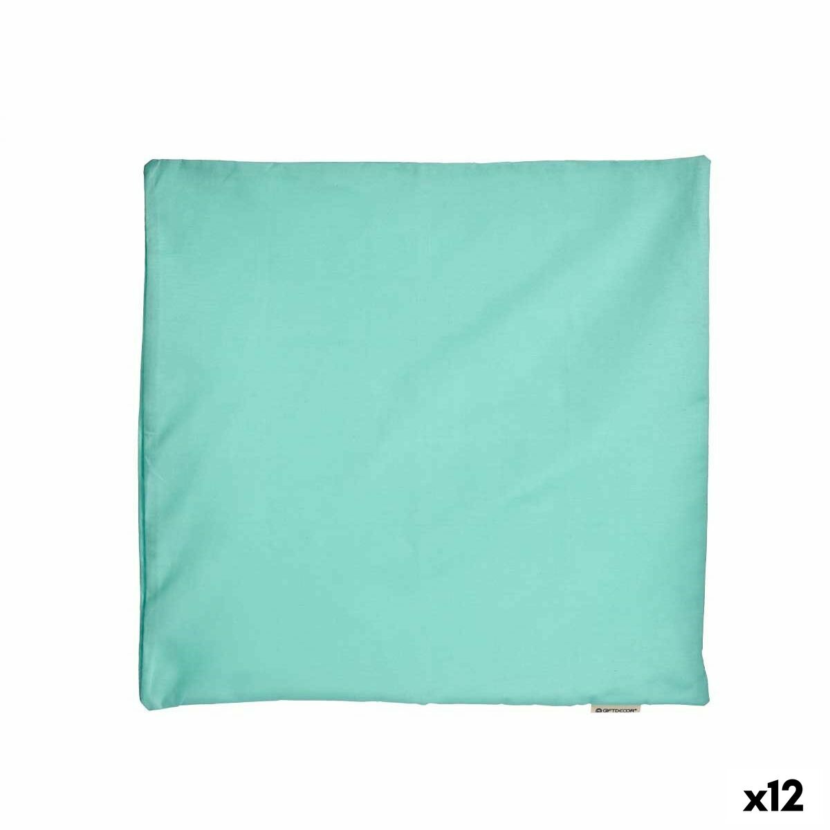 Housse de coussin Gift Decor Turquoise 60 x 0,5 x 60 cm