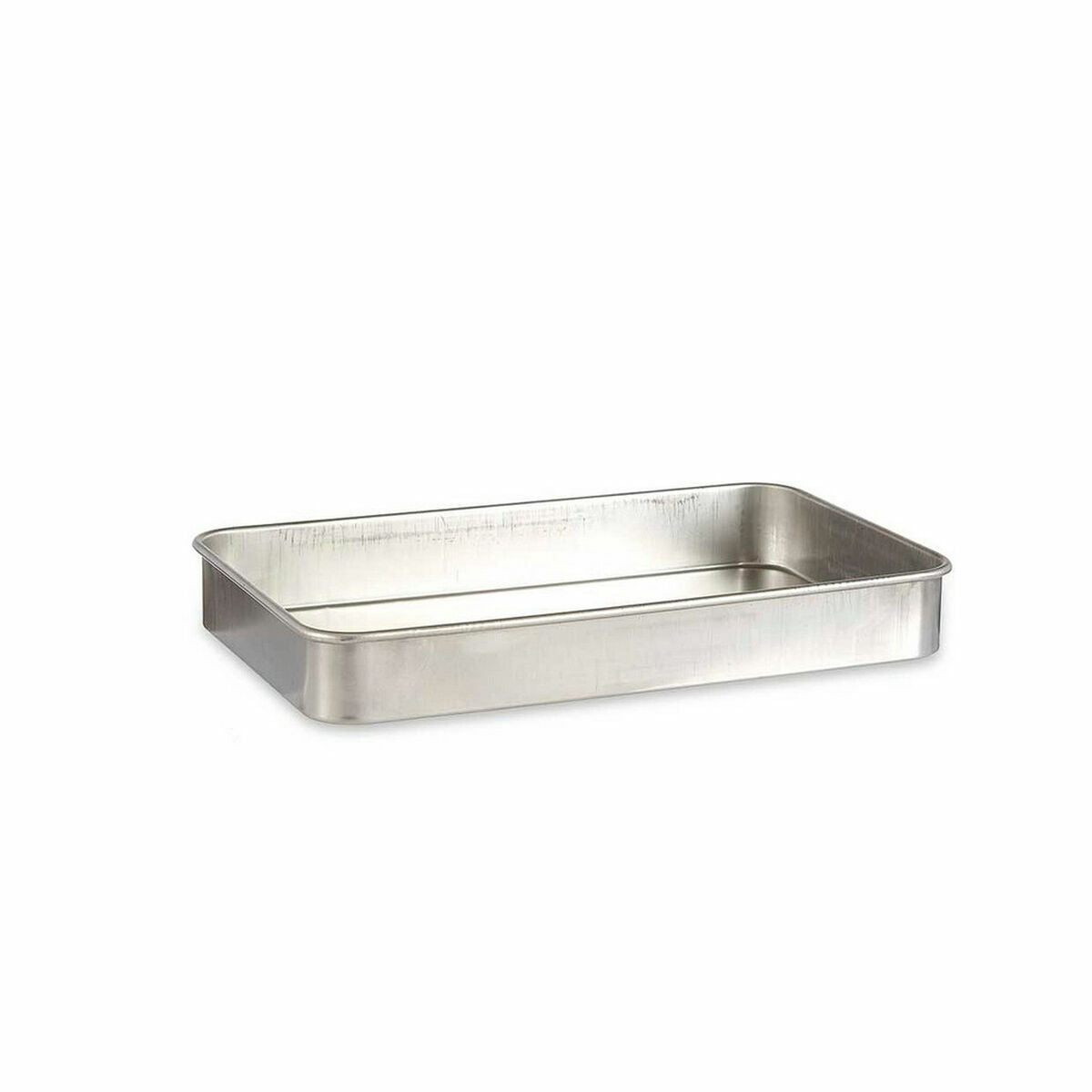 Plat à gratin Kinvara Argenté Aluminium 32 x 7 x 51,5 cm 51,5 x 7 x 32 cm 51,5 x 7,5 x 32 cm (12 Unités)