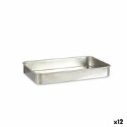Plat à gratin Kinvara Argenté Aluminium 32 x 7 x 51,5 cm 51,5 x 7 x 32 cm 51,5 x 7,5 x 32 cm (12 Unités)