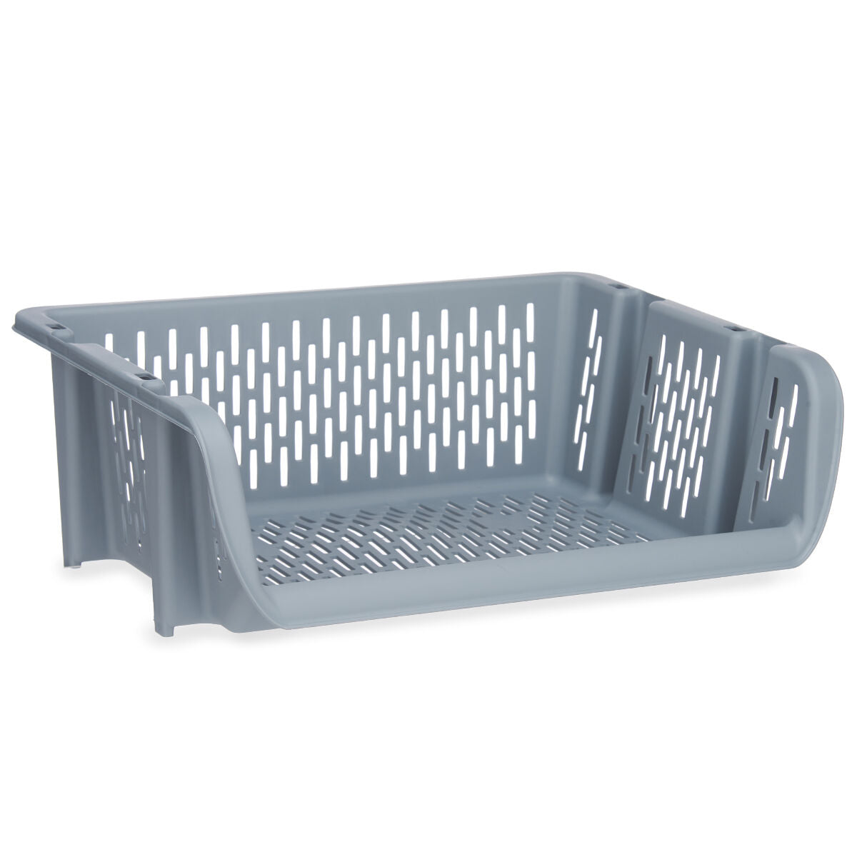 Panier de légumes Kinvara Gris polypropylène 30 x 13,5 x 38,7 cm (24 Unités)
