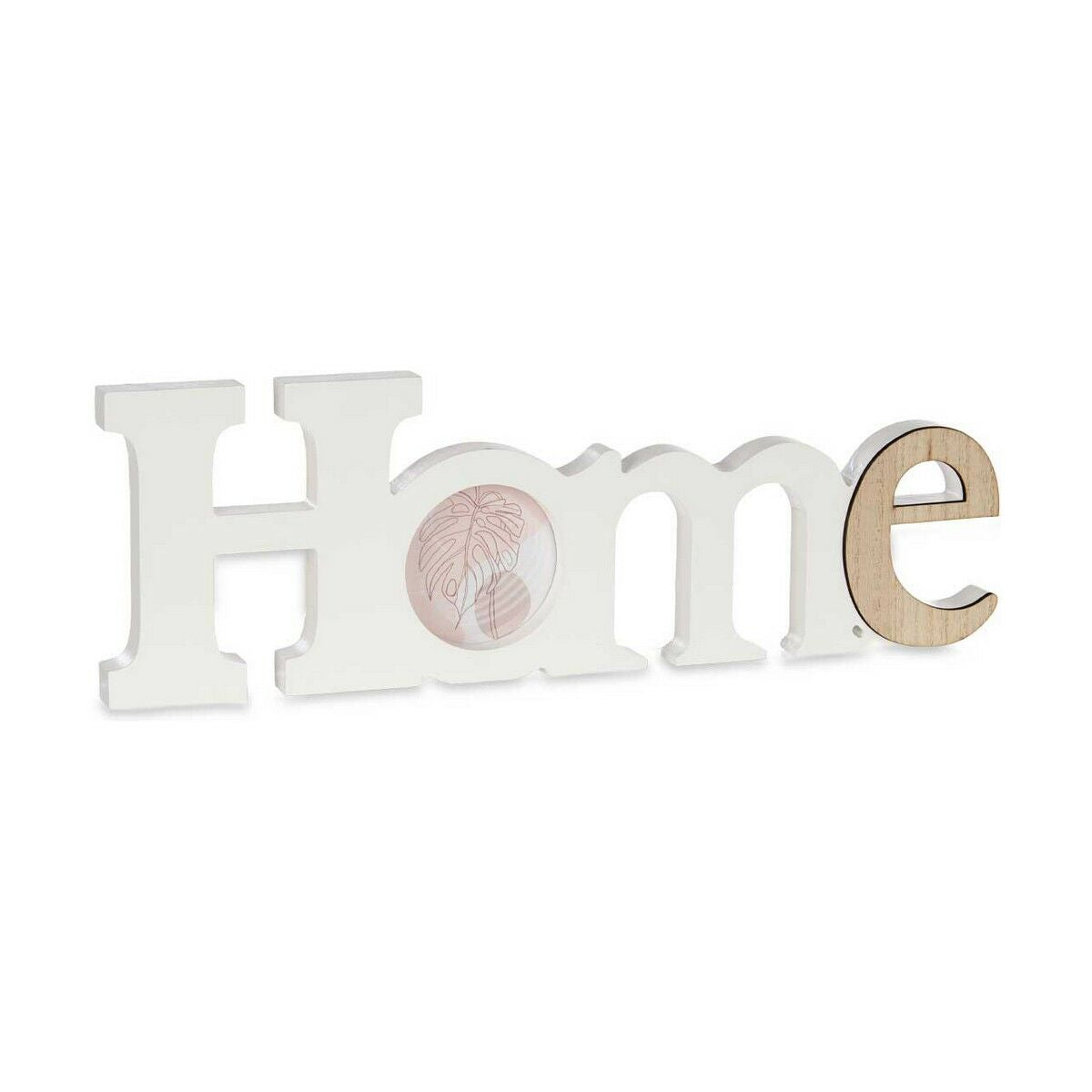 Cadre photo Gift Decor Home Blanc Marron Bois MDF (6 Unités)