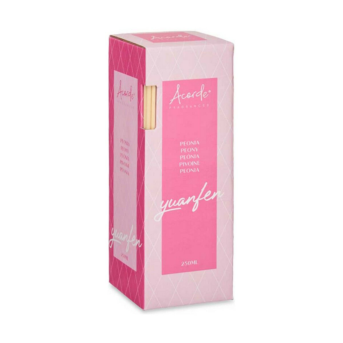 Bâtonnets Parfumés Acorde Pivoine 250 ml (6 Unités)