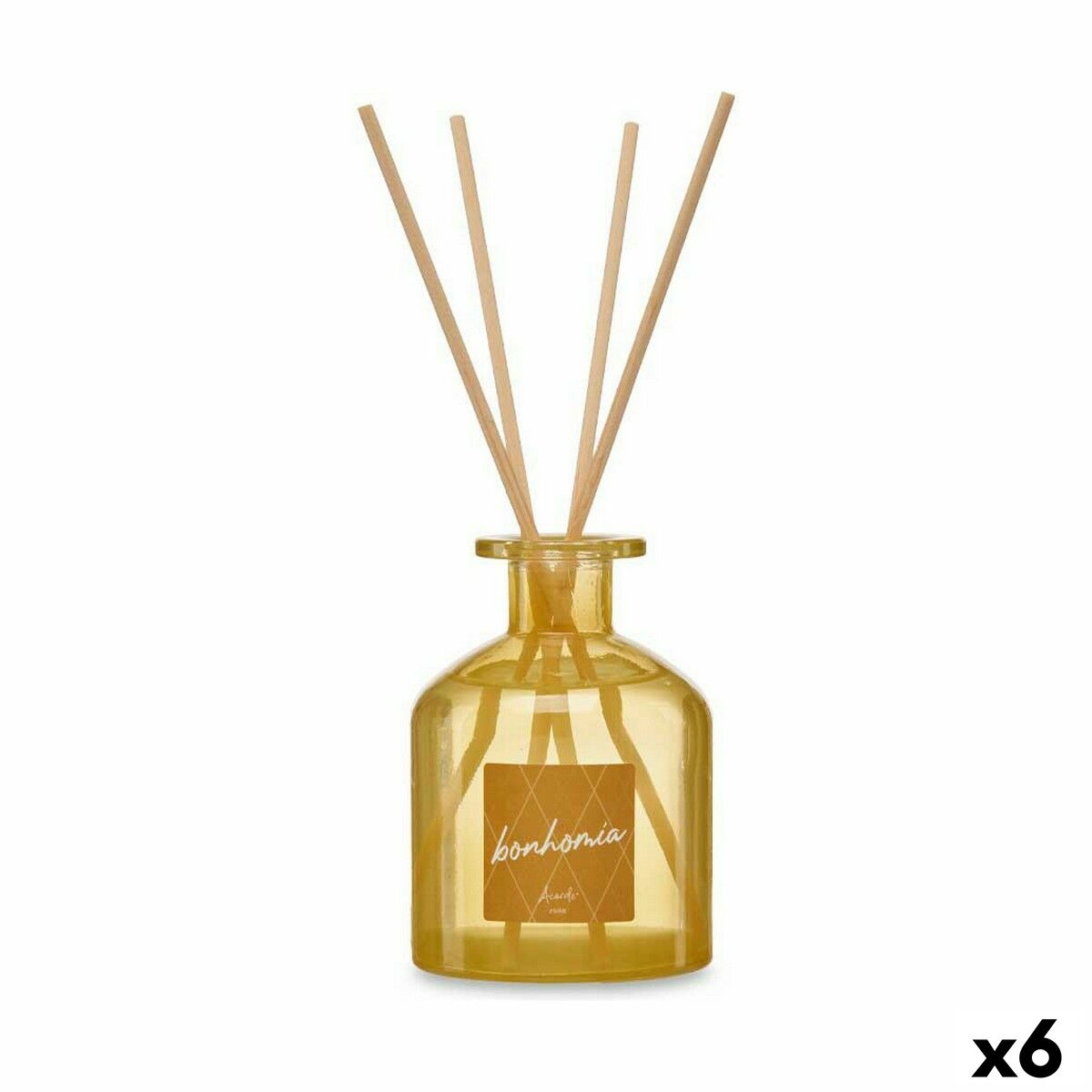 Bâtonnets Parfumés Acorde Ambre 250 ml (6 Unités)
