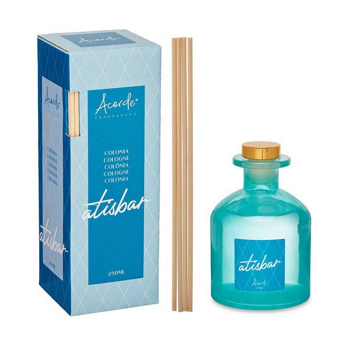 Bâtonnets Parfumés Acorde Parfum pour enfants 250 ml (6 Unités)
