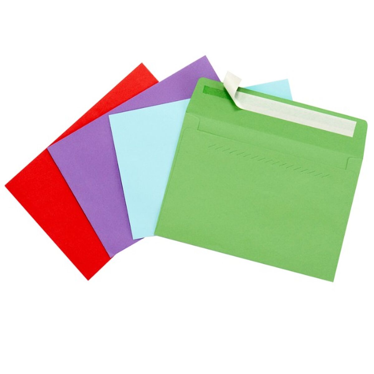Enveloppes Pincello Multicouleur Papier 12 x 1 x 17,5 cm 120 x 176 mm (48 Unités)