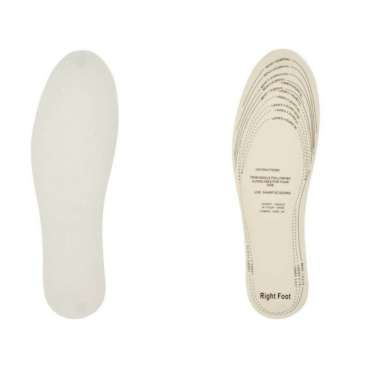 Modèles Extra COmfort Blanc Plastique Latex TNT (Non Woven) 9,5 x 29,5 cm 11,5 x 0,5 x 36 cm (12 Unités)