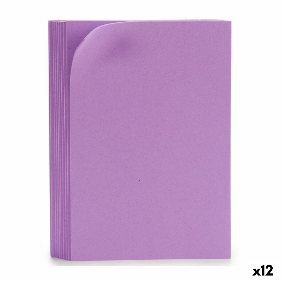 Feuille de Mousse Pincello Violet 65 x 0,2 x 45 cm (12 Unités)