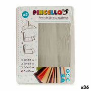 Couverture de livre adhésive Pincello Transparent 1 x 31 x 53 cm (36 Unités)