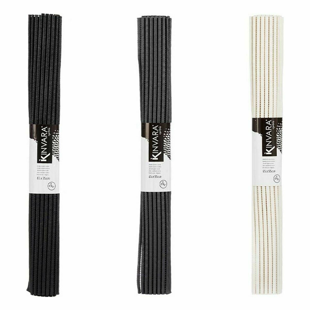 Tapis Antidérapant Kinvara Caoutchouc Plastique 65 x 95 cm 7 x 65 x 7 cm 7 x 7 x 65 cm (12 Unités)