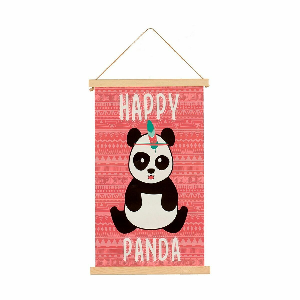 Décoration murale Gift Decor Ours Panda 1 x 54 x 33 cm (24 Unités)