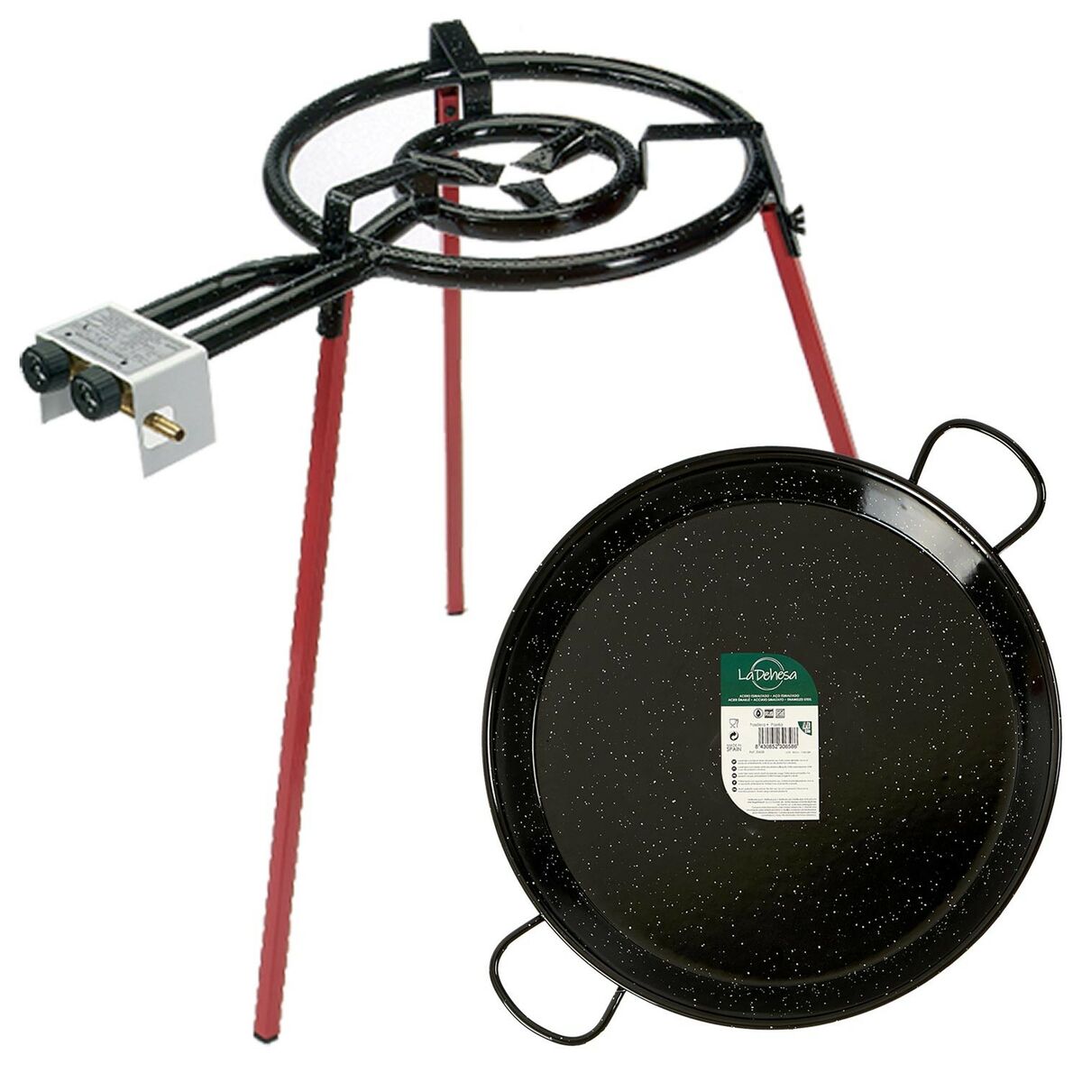 Brûleur à Paella La Dehesa Ø 46 cm 73 x 12 x 46 cm Lot 4 Unités