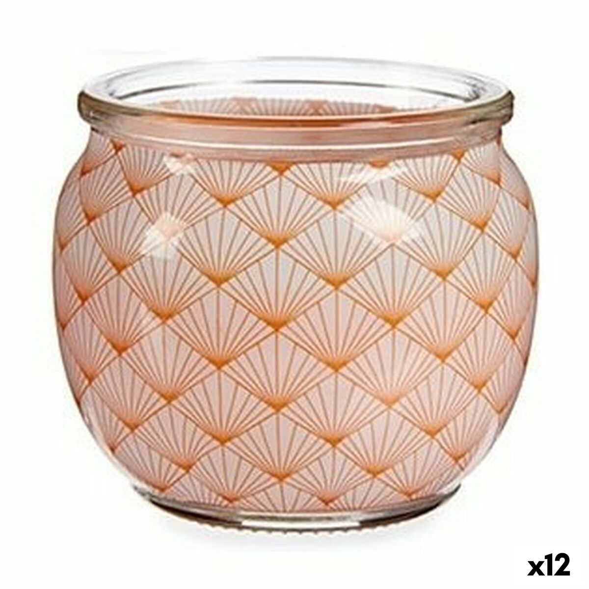 Bougie Parfumée Acorde Pêche (12 Unités)