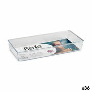 Organisateur polyvalent Berilo Transparent Plastique 15,5 x 5,5 x 34,5 cm 34,5 x 5,5 x 15,5 cm Polyvalents (36 Unités)