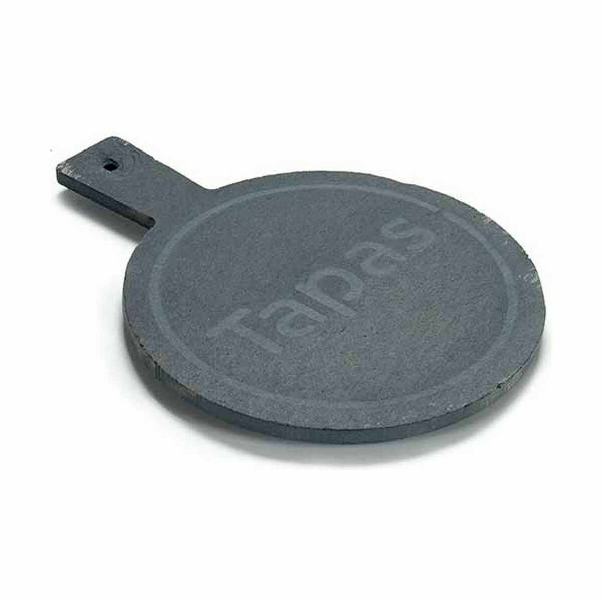 Plateau apéritif Kinvara Noir Bois 14 x 1 x 19 cm Avec poignée (48 Unités)