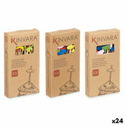 Ensemble de brochettes pour barbecue Kinvara Bambou Brochette Décoré (24 Unités)