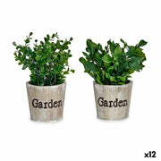 Plante décorative Ibergarden Plastique 16 x 22 x 16 cm (12 Unités)