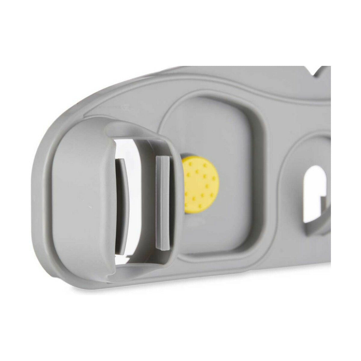 Support de balai mural Blanc Gris polypropylène 30 x 4,5 x 10 cm (12 Unités)