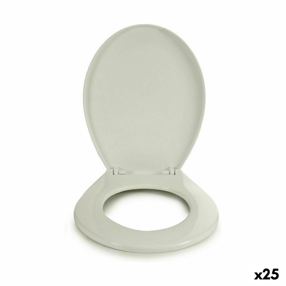 Abattant WC Berilo Blanc Plastique 34,5 x 43 x 5 cm (25 Unités)