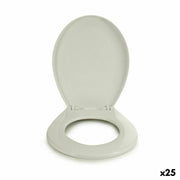 Abattant WC Berilo Blanc Plastique 34,5 x 43 x 5 cm (25 Unités)