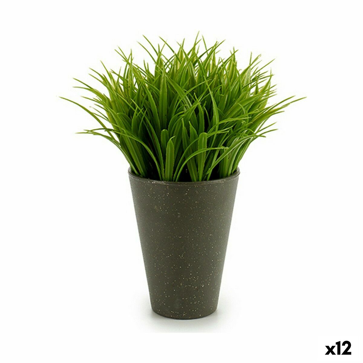 Plante décorative Ibergarden Plastique 11 x 18 x 11 cm (12 Unités)
